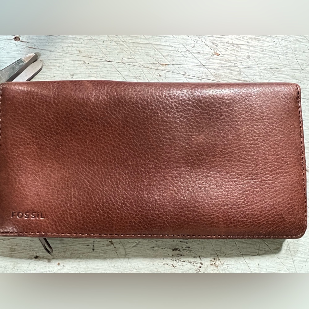 Fossil Checkbook Wallet - image 1